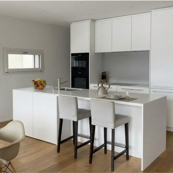 Cuisine & moi, conception en architecture d'intérieur dans une cuisine, reliant création, usage et matière